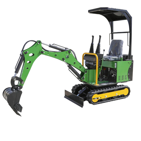 Brand new 0.8T mini crawler excavator, retro excavator, tailless excavator, replaceable auxiliary tools, CE/EPA certified